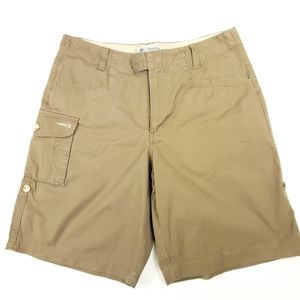 Columbia Sportswear Brown Hiking Shorts Si…